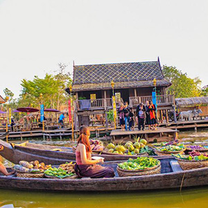 ตลาดน้ำ,Floating market